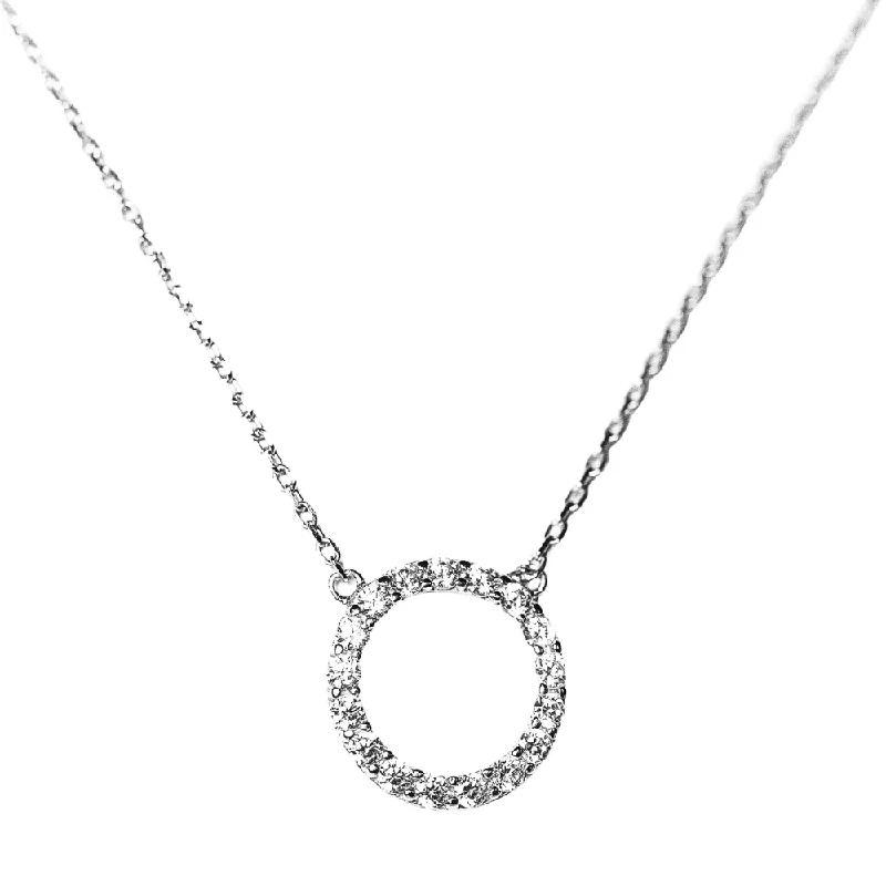 Fashionable Crystal Pendant Necklace-Eternity Necklace