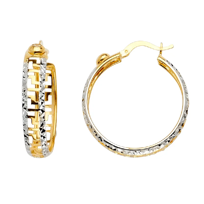 Chic Stud Earrings for Women-14K Hoop Earrings