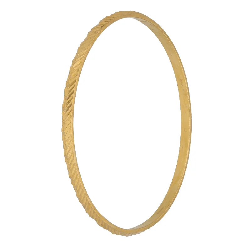 Custom Gold Bangles for Mother’s Day-22ct Gold Bangle