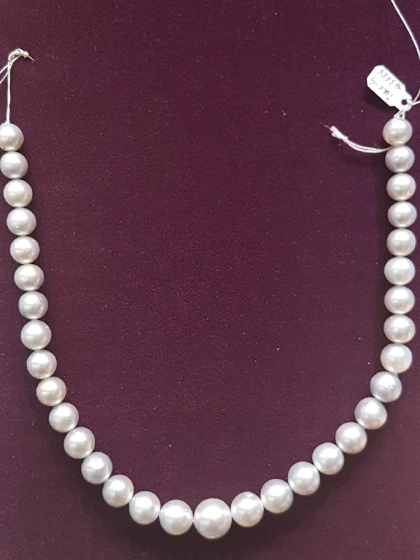 Designer Necklace with Large Gemstone-Southsea Pearl Necklace (11-16 mm)