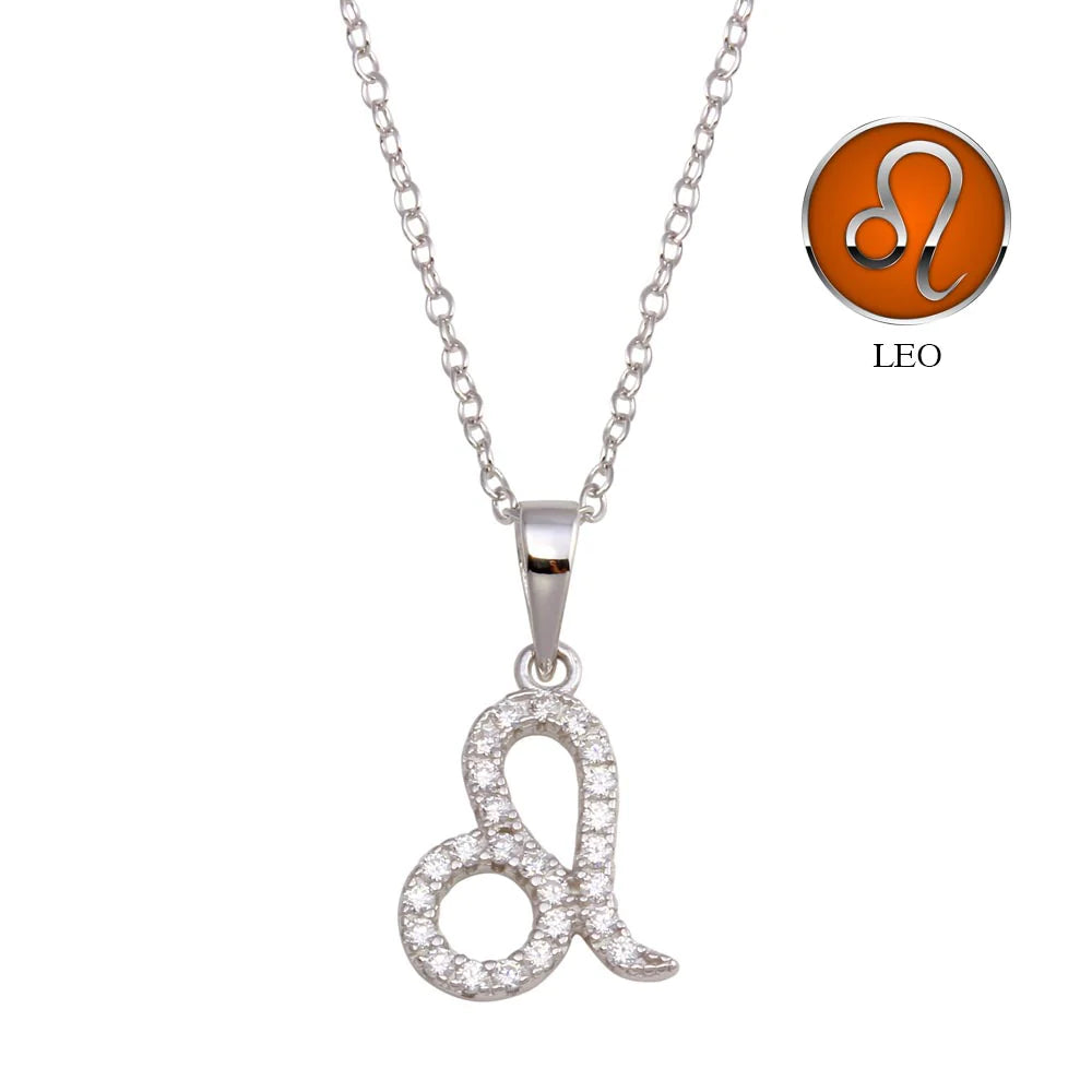 Large Pendant Necklace for Formal Look-Leo Necklace